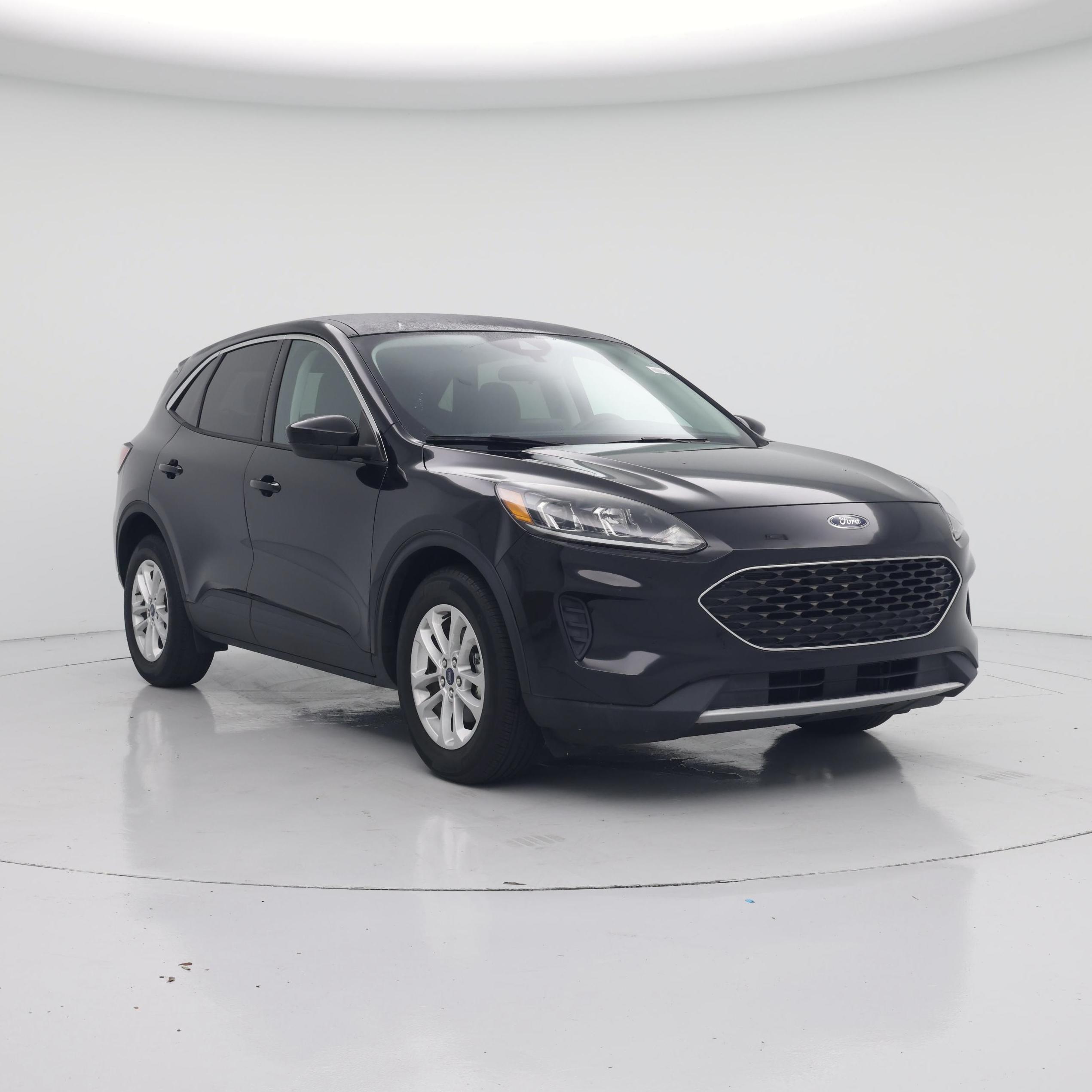 Black 2021 Ford Escape Hybrid SUV / Crossover Front-Wheel Drive Automatic