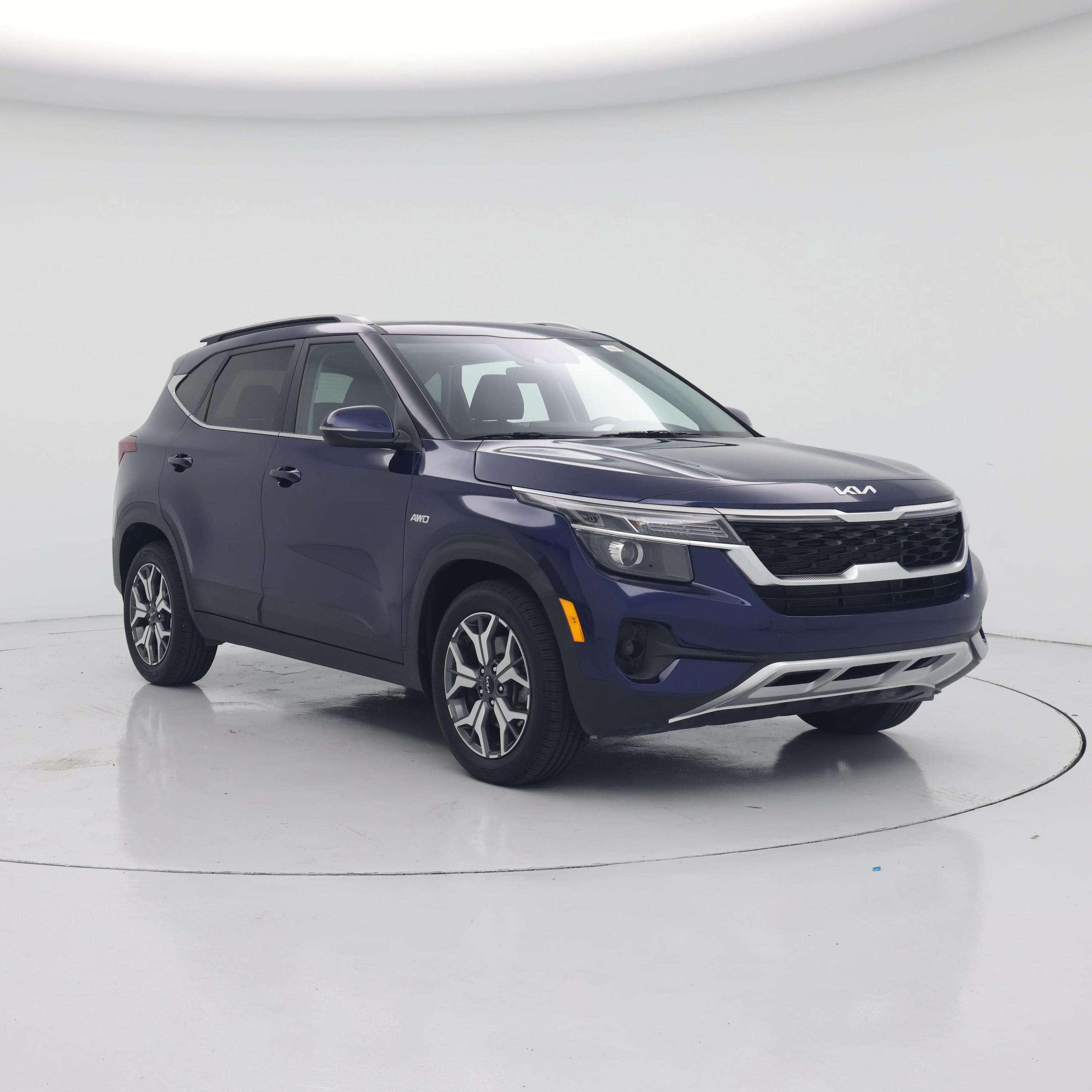 Blue 2023 Kia Seltos SUV / Crossover All-Wheel Drive Automatic