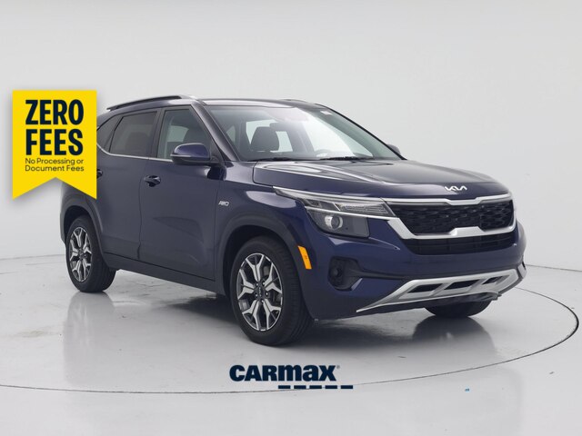 Blue 2023 Kia Seltos SUV / Crossover All-Wheel Drive Automatic