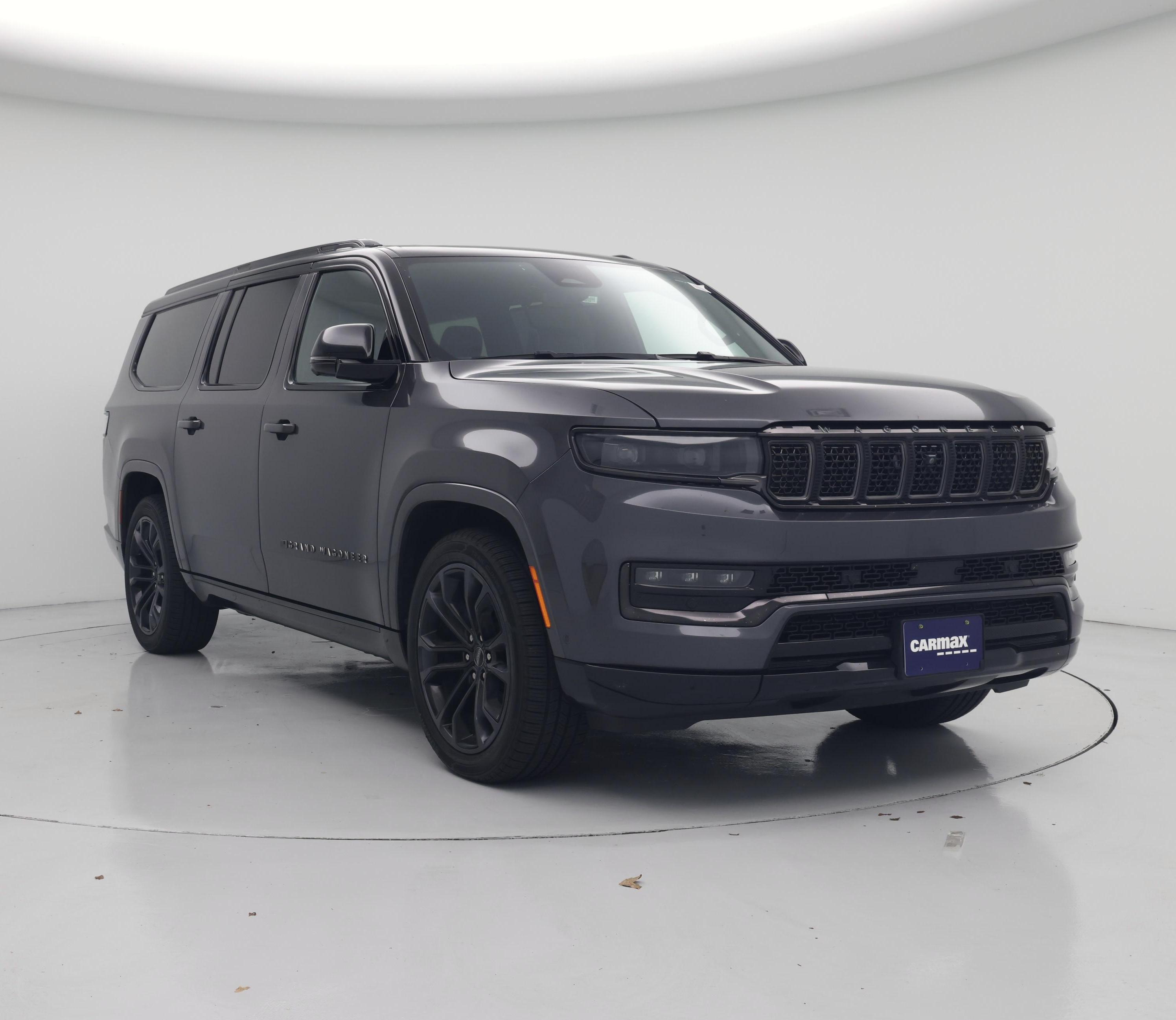 Gray 2024 Jeep Grand Wagoneer L SUV / Crossover Four-Wheel Drive Automatic