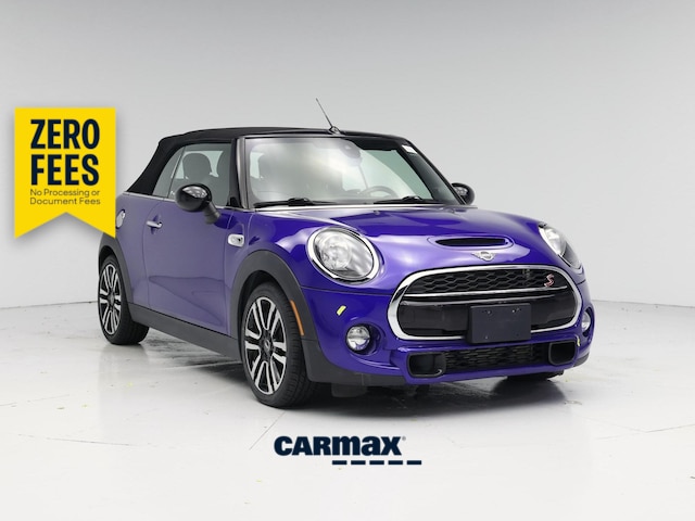 Blue 2019 MINI Cooper Convertible Front-Wheel Drive Automatic