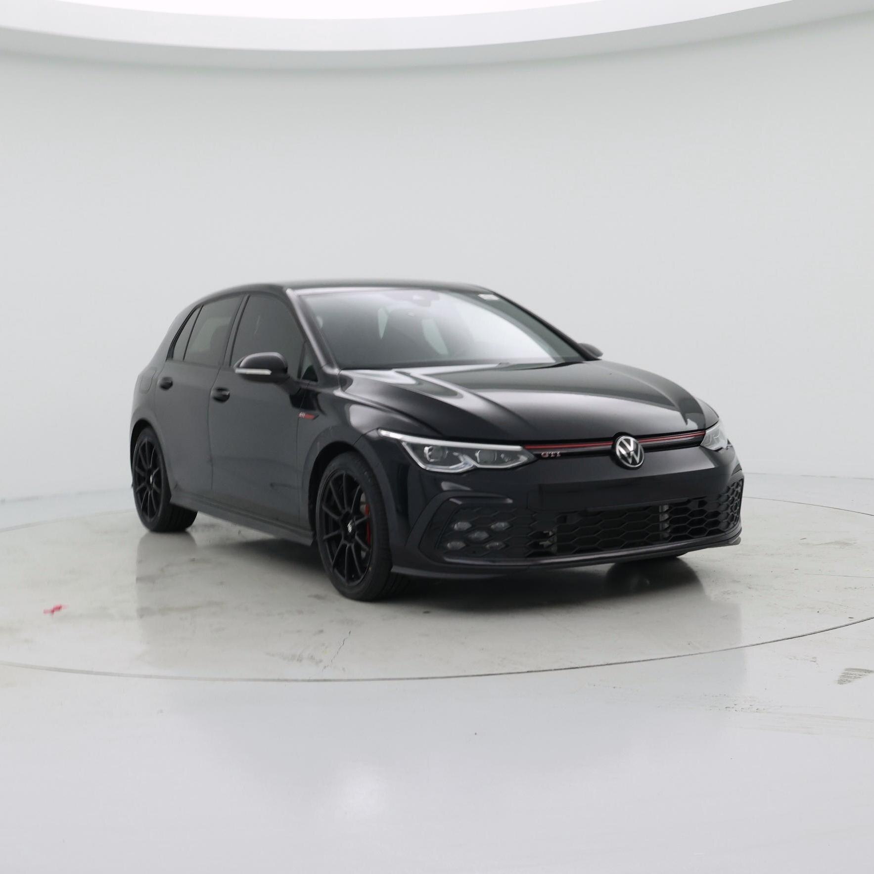 Black 2024 Volkswagen Golf GTI Hatchback Front-Wheel Drive Automatic