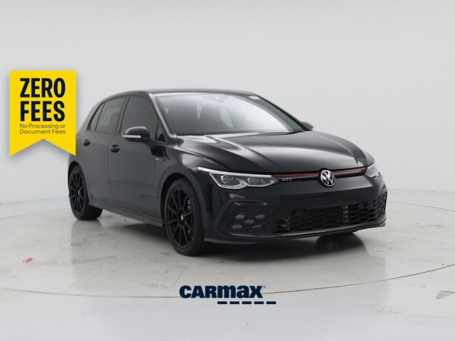 Black 2024 Volkswagen Golf GTI Hatchback Front-Wheel Drive Automatic