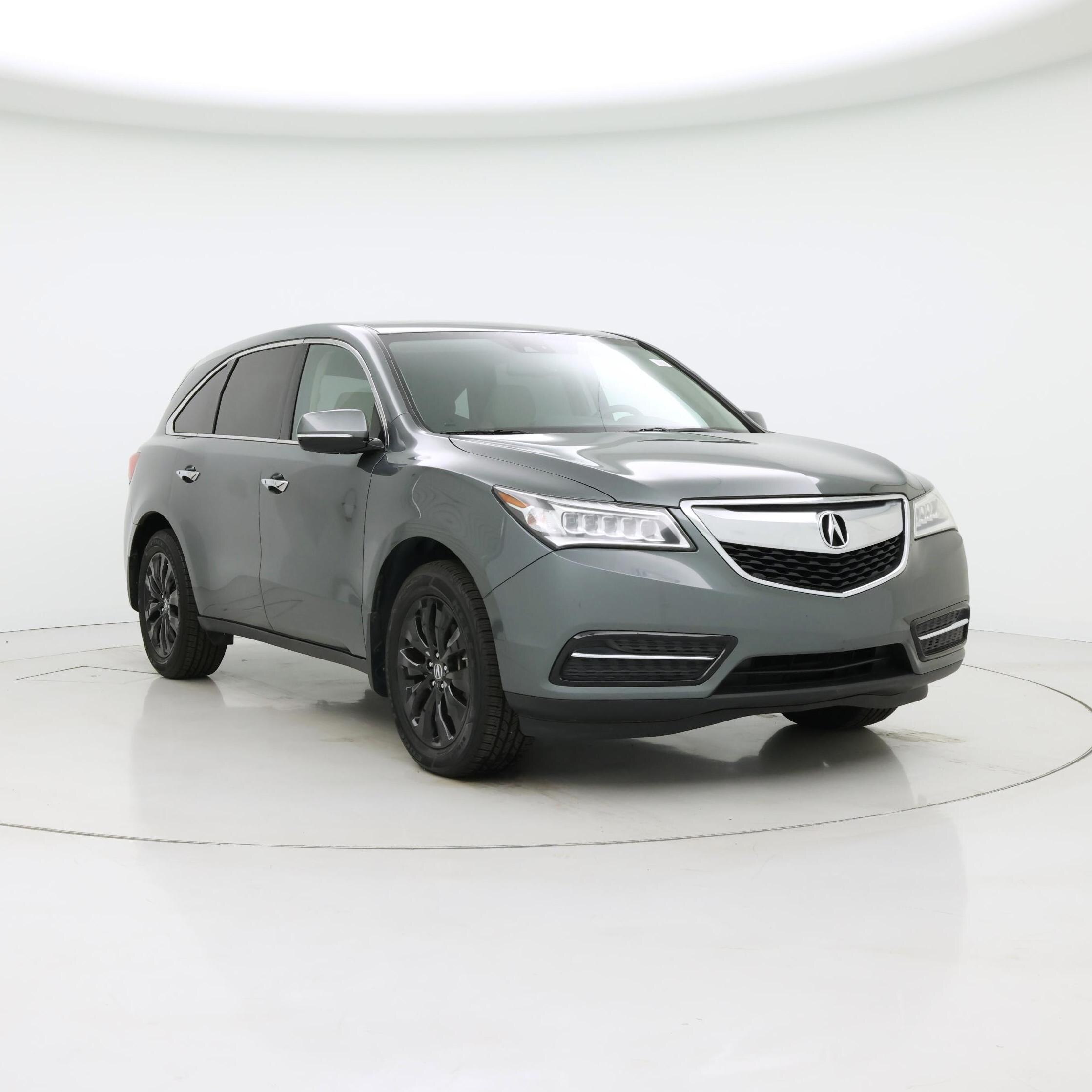 Gray 2014 Acura MDX SUV / Crossover Front-Wheel Drive Automatic