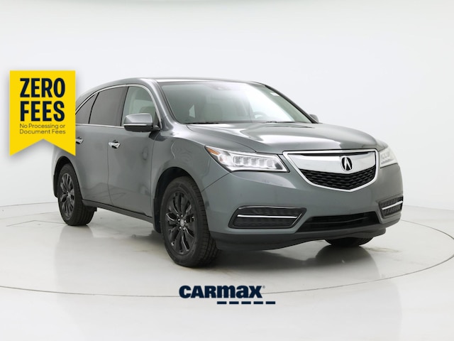 Gray 2014 Acura MDX SUV / Crossover Front-Wheel Drive Automatic