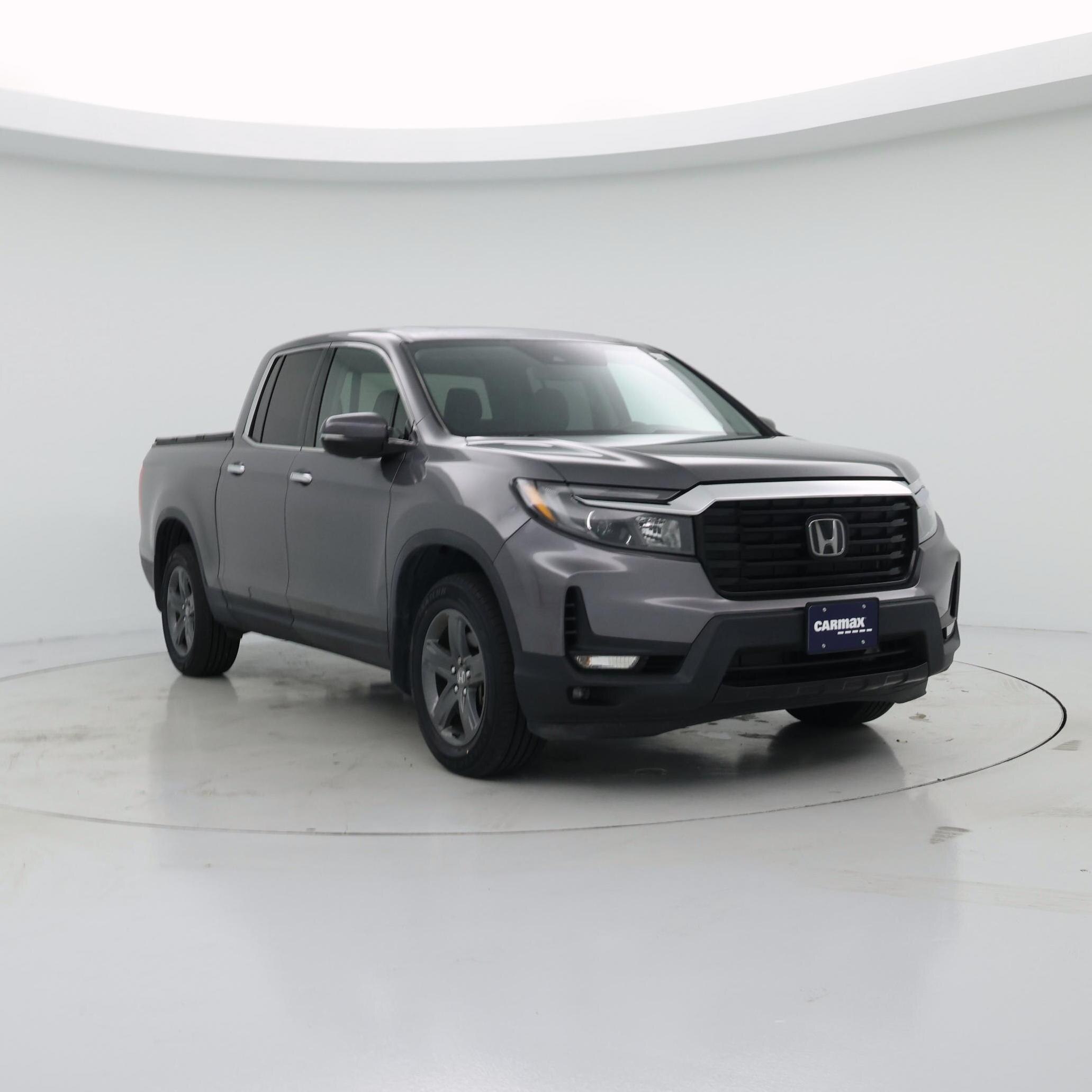 Gray 2023 Honda Ridgeline Pickup Truck All-Wheel Drive Automatic