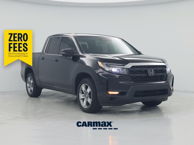 Black 2025 Honda Ridgeline Pickup Truck All-Wheel Drive Automatic