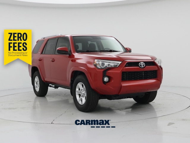 Red 2016 Toyota 4Runner SUV / Crossover 4X2 Automatic