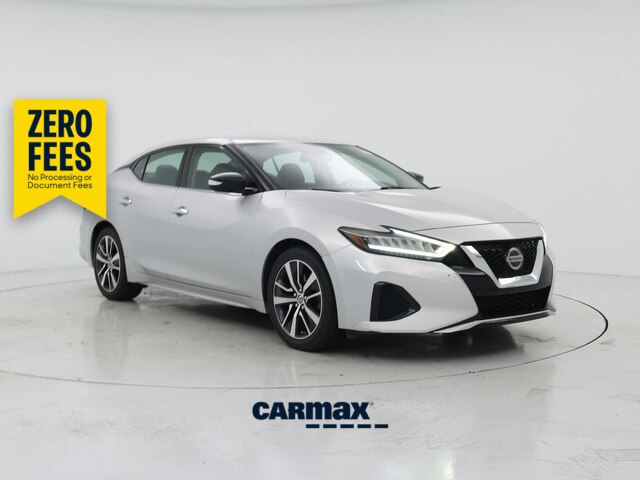 Silver 2019 Nissan Maxima Sedan Front-Wheel Drive Automatic