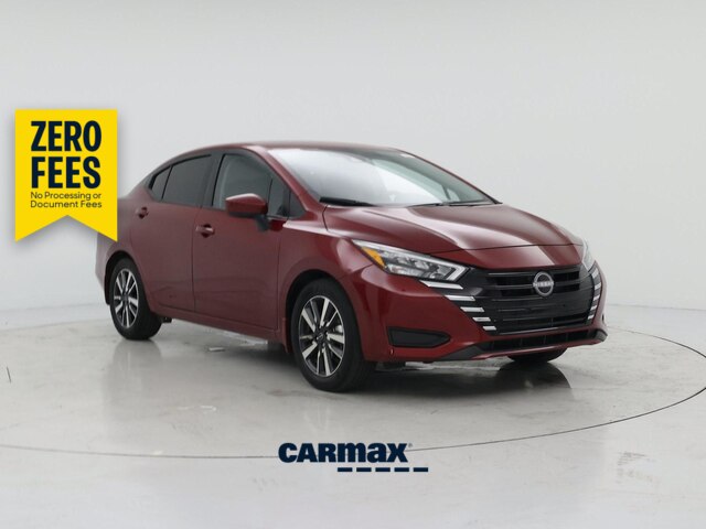 Red 2025 Nissan Versa Sedan Front-Wheel Drive Automatic