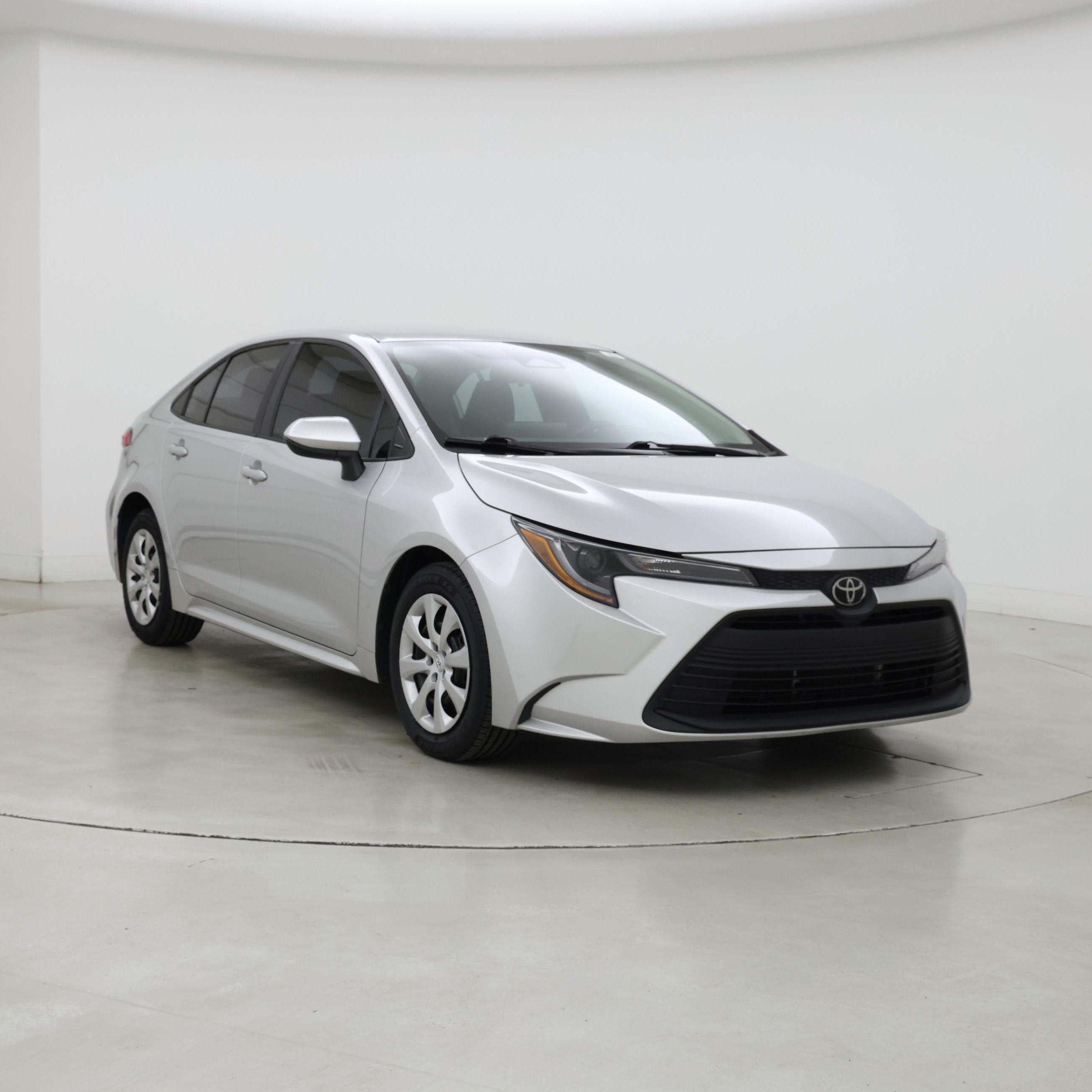Silver 2024 Toyota Corolla Sedan Front-Wheel Drive Automatic