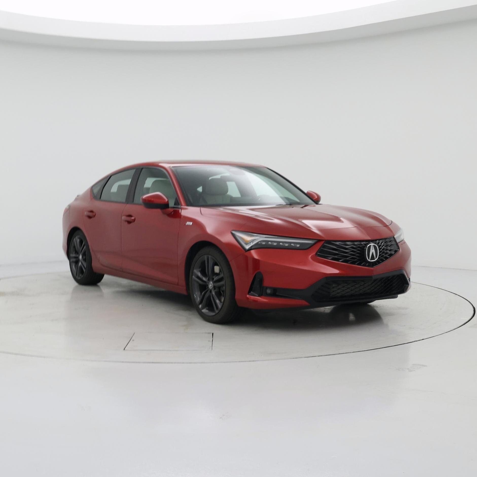 Red 2023 Acura Integra Sedan Front-Wheel Drive Automatic