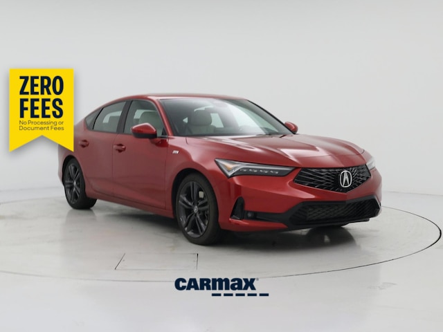 Red 2023 Acura Integra Sedan Front-Wheel Drive Automatic