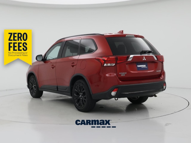 Red 2018 Mitsubishi Outlander SUV / Crossover All-Wheel Drive Automatic
