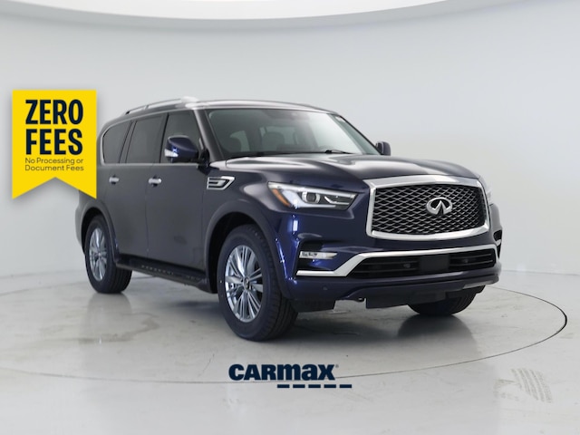 Blue 2024 INFINITI QX80 SUV / Crossover Rear-Wheel Drive 7-Speed Automatic