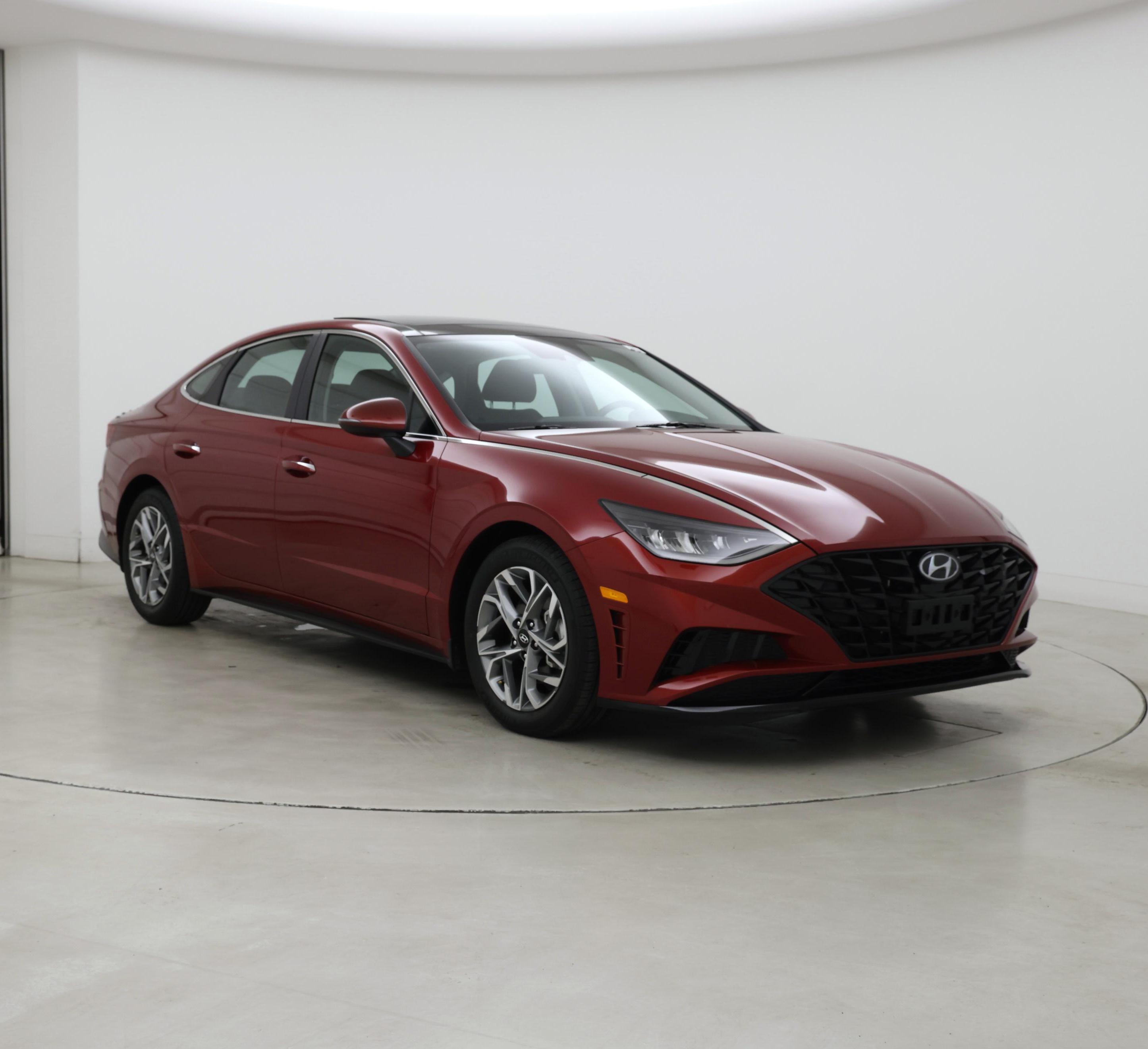 Red 2023 Hyundai Sonata Sedan Front-Wheel Drive Automatic