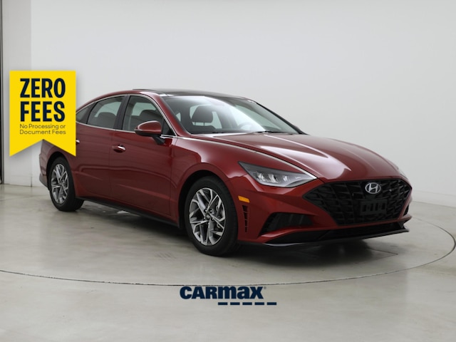 Red 2023 Hyundai Sonata Sedan Front-Wheel Drive Automatic