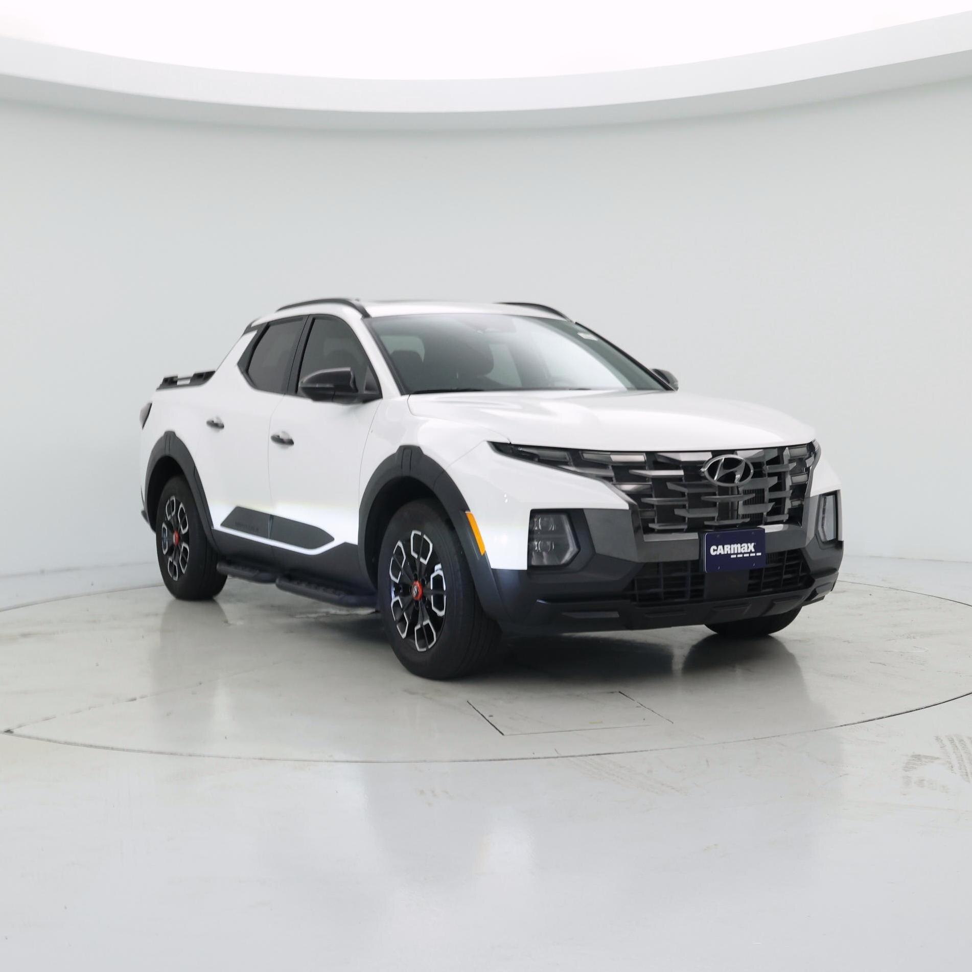 White 2024 Hyundai Santa Cruz Pickup Truck All-Wheel Drive Automatic