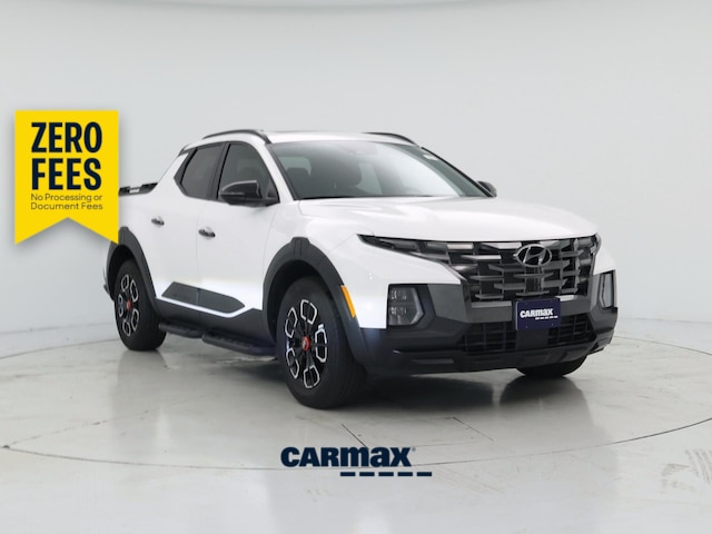 White 2024 Hyundai Santa Cruz Pickup Truck All-Wheel Drive Automatic