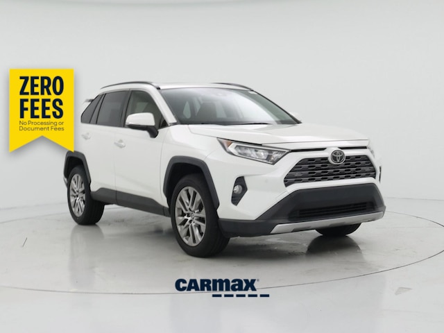 White 2020 Toyota RAV4 SUV / Crossover Front-Wheel Drive Automatic