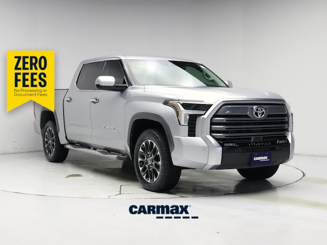 Silver 2023 Toyota Tundra Pickup Truck Four-Wheel Drive Automatic