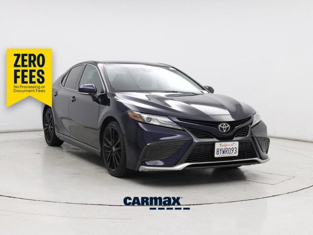 Blue 2022 Toyota Camry Sedan Front-Wheel Drive Automatic