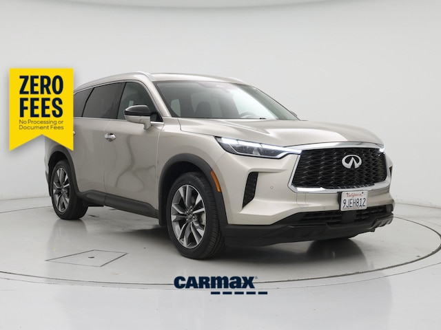 Gray 2023 INFINITI QX60 SUV / Crossover All-Wheel Drive Automatic