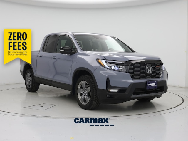 Gray 2025 Honda Ridgeline TrailSport AWD Pickup Truck All-Wheel Drive Automatic