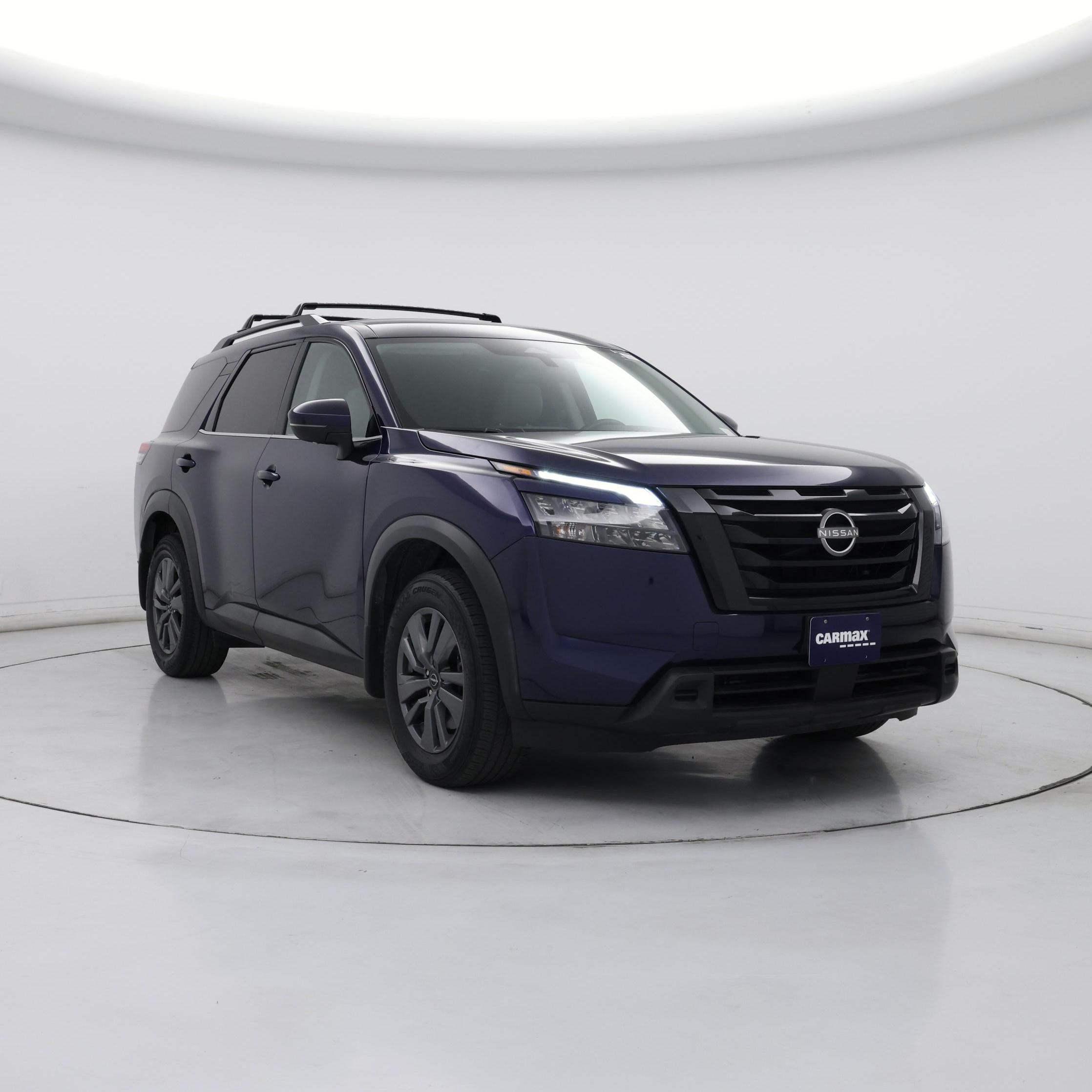 Blue 2023 Nissan Pathfinder SV FWD SUV / Crossover Front-Wheel Drive Automatic