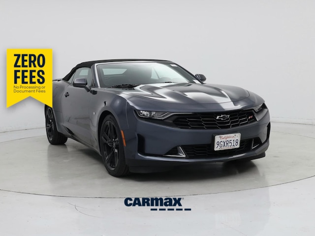 Gray 2023 Chevrolet Camaro Convertible Rear-Wheel Drive Automatic