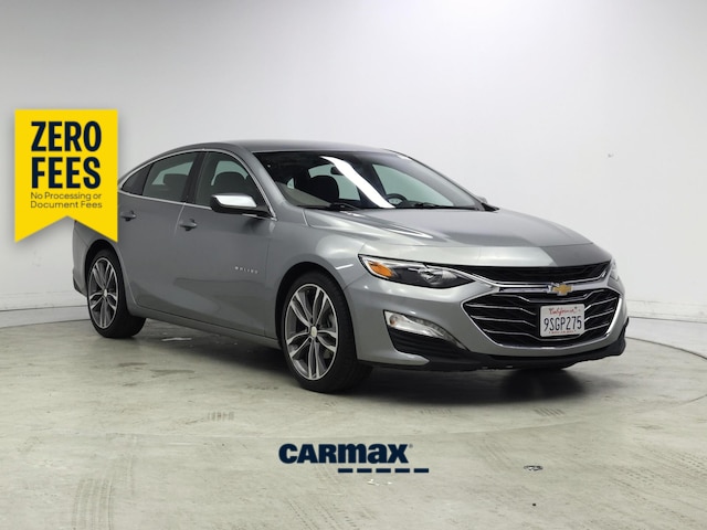 Gray 2023 Chevrolet Malibu LT with 1LT FWD Sedan Front-Wheel Drive Automatic