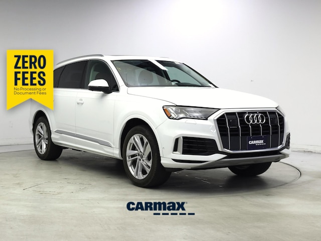 White 2023 Audi Q7 quattro Premium Plus 55 TFSI SUV / Crossover All-Wheel Drive Automatic
