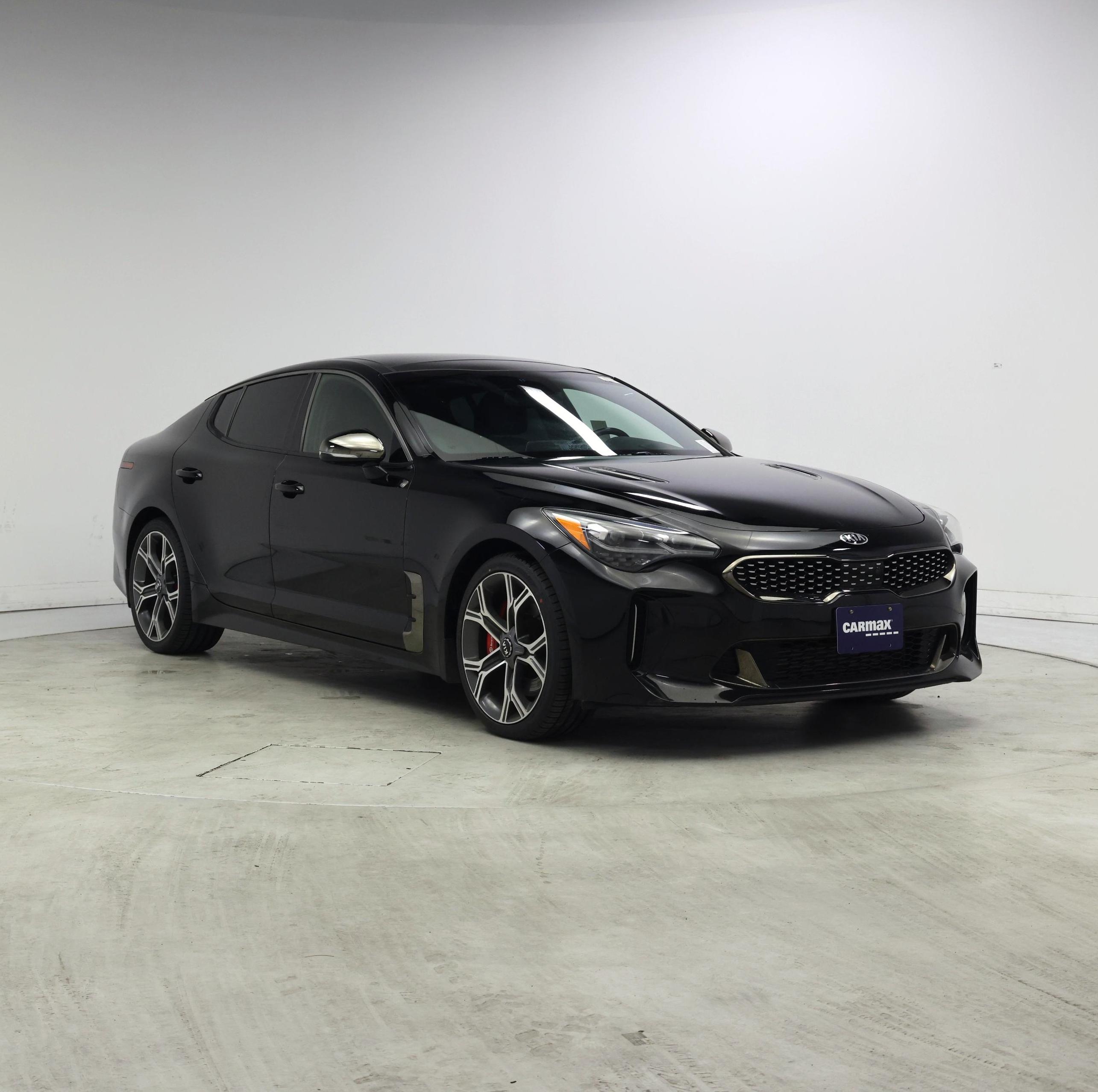 Black 2021 Kia Stinger Sedan Rear-Wheel Drive Automatic