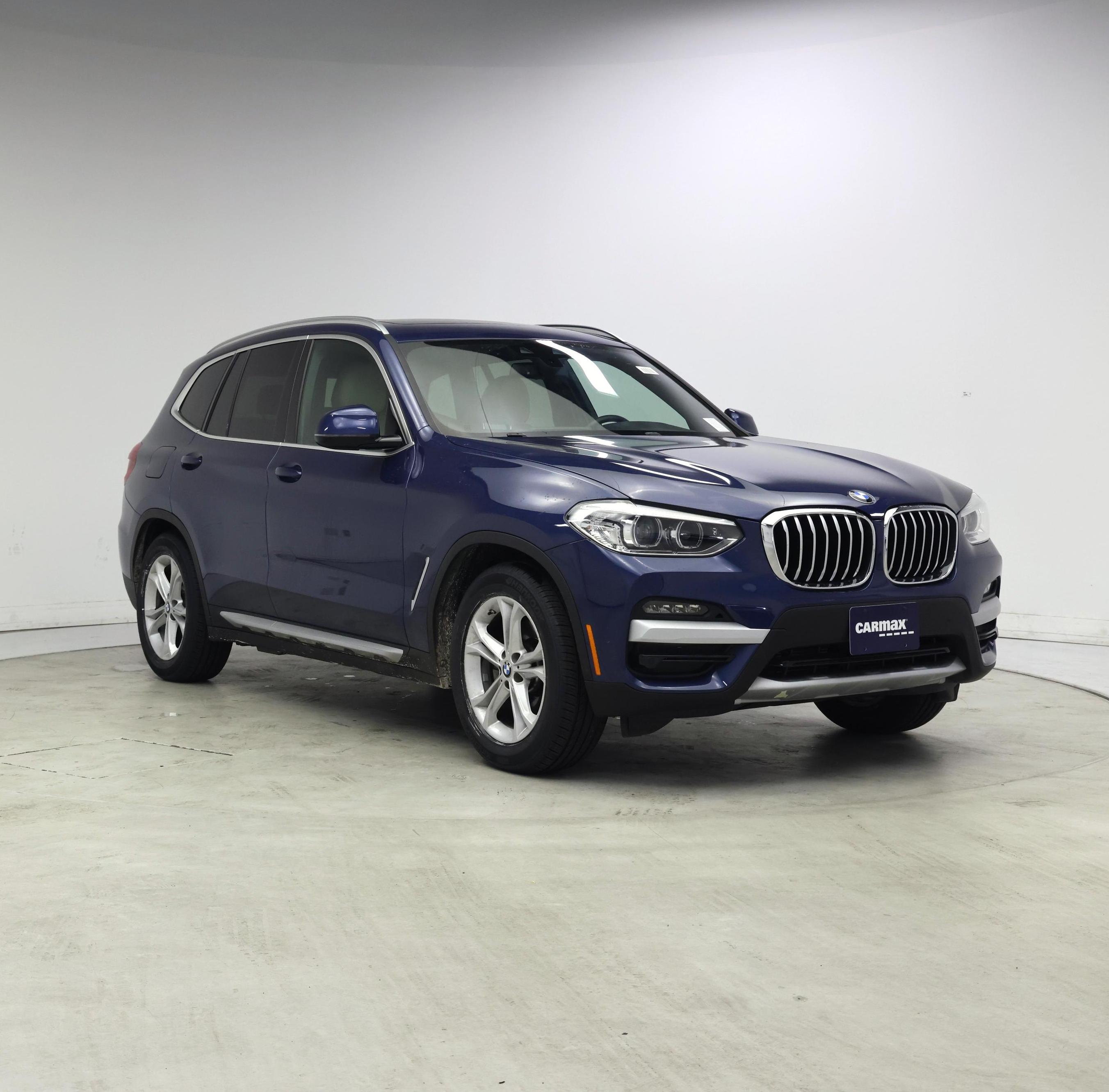 Blue 2021 BMW X3 xDrive30e AWD SUV / Crossover All-Wheel Drive Automatic