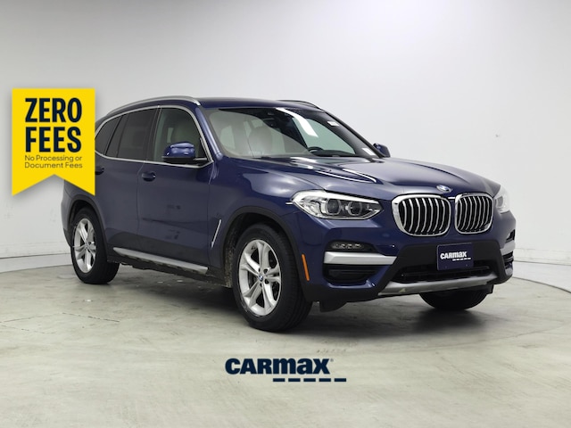 Blue 2021 BMW X3 xDrive30e AWD SUV / Crossover All-Wheel Drive Automatic