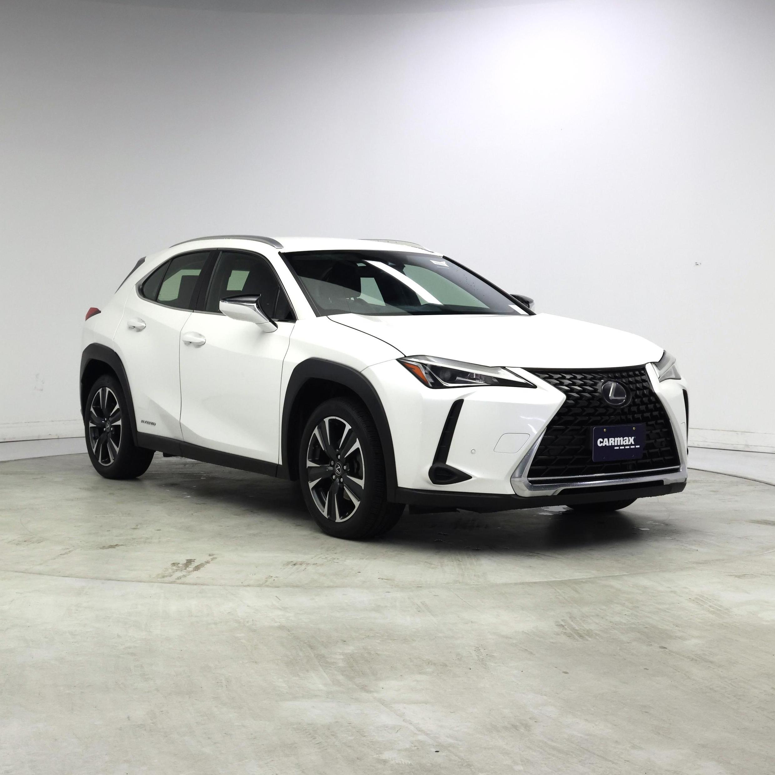White 2021 Lexus UX Hybrid 250h AWD SUV / Crossover All-Wheel Drive Automatic