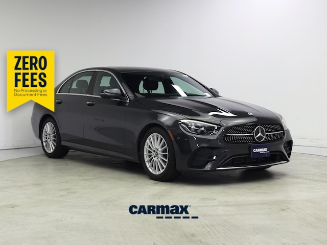 Gray 2022 Mercedes-Benz E-Class E 350 RWD Sedan Rear-Wheel Drive Automatic