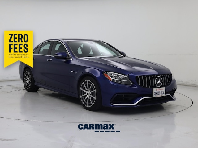 Blue 2020 Mercedes-Benz C-Class Sedan Rear-Wheel Drive Automatic