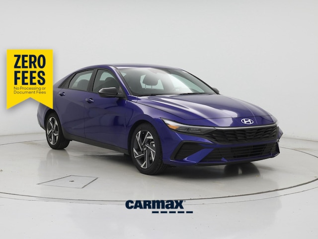 Blue 2025 Hyundai Elantra Sedan Front-Wheel Drive Automatic