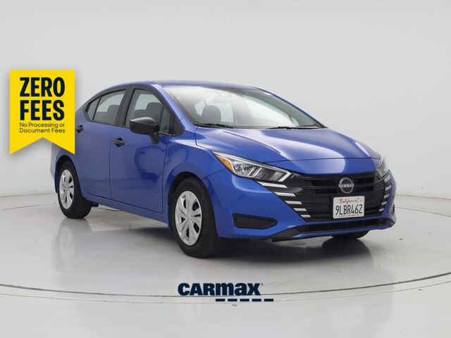 Blue 2024 Nissan Versa Sedan Front-Wheel Drive Automatic