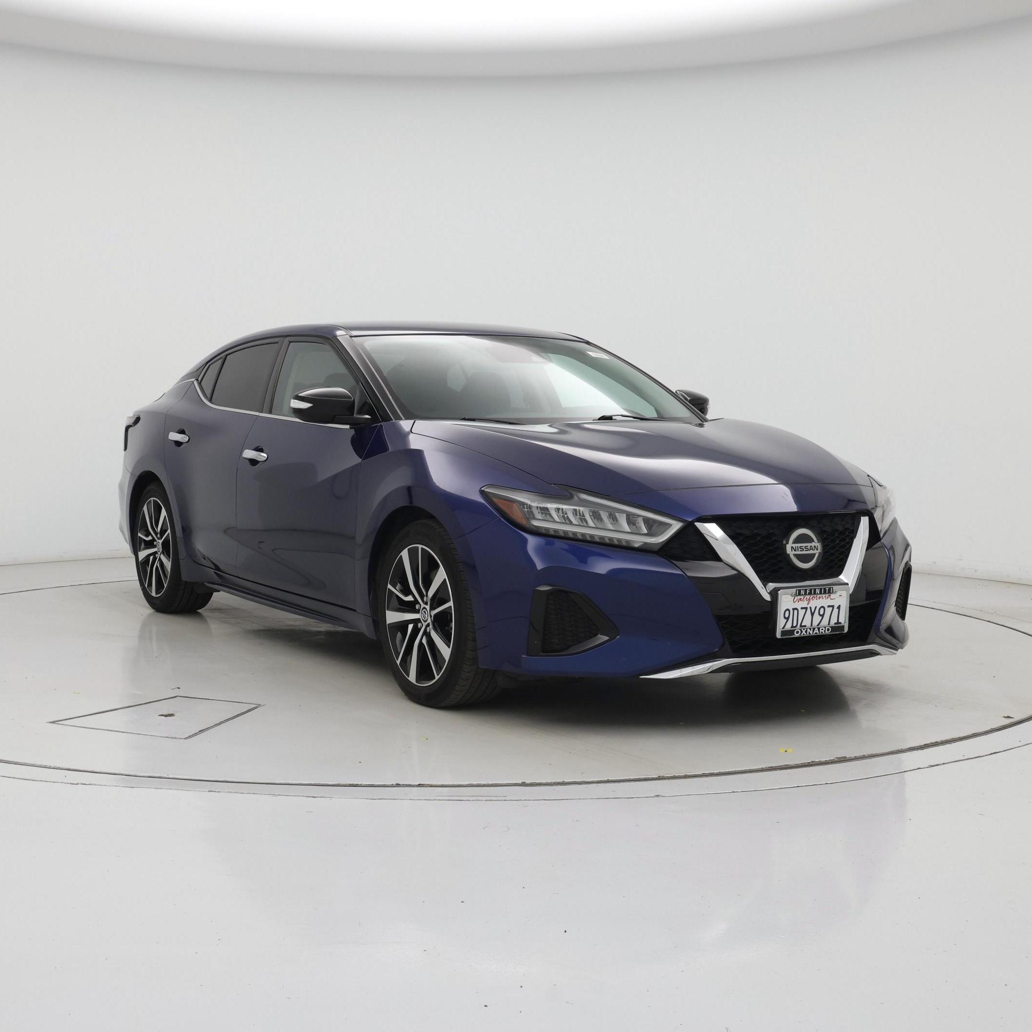 Blue 2022 Nissan Maxima Sedan Front-Wheel Drive Automatic