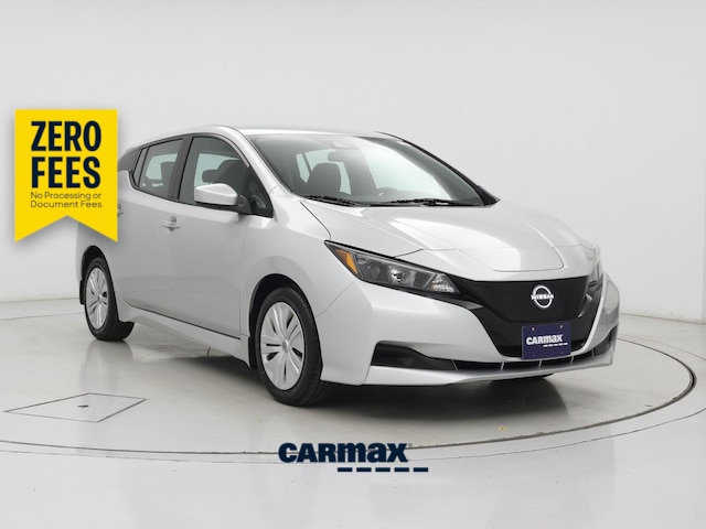 Silver 2023 Nissan LEAF Hatchback Front-Wheel Drive Automatic