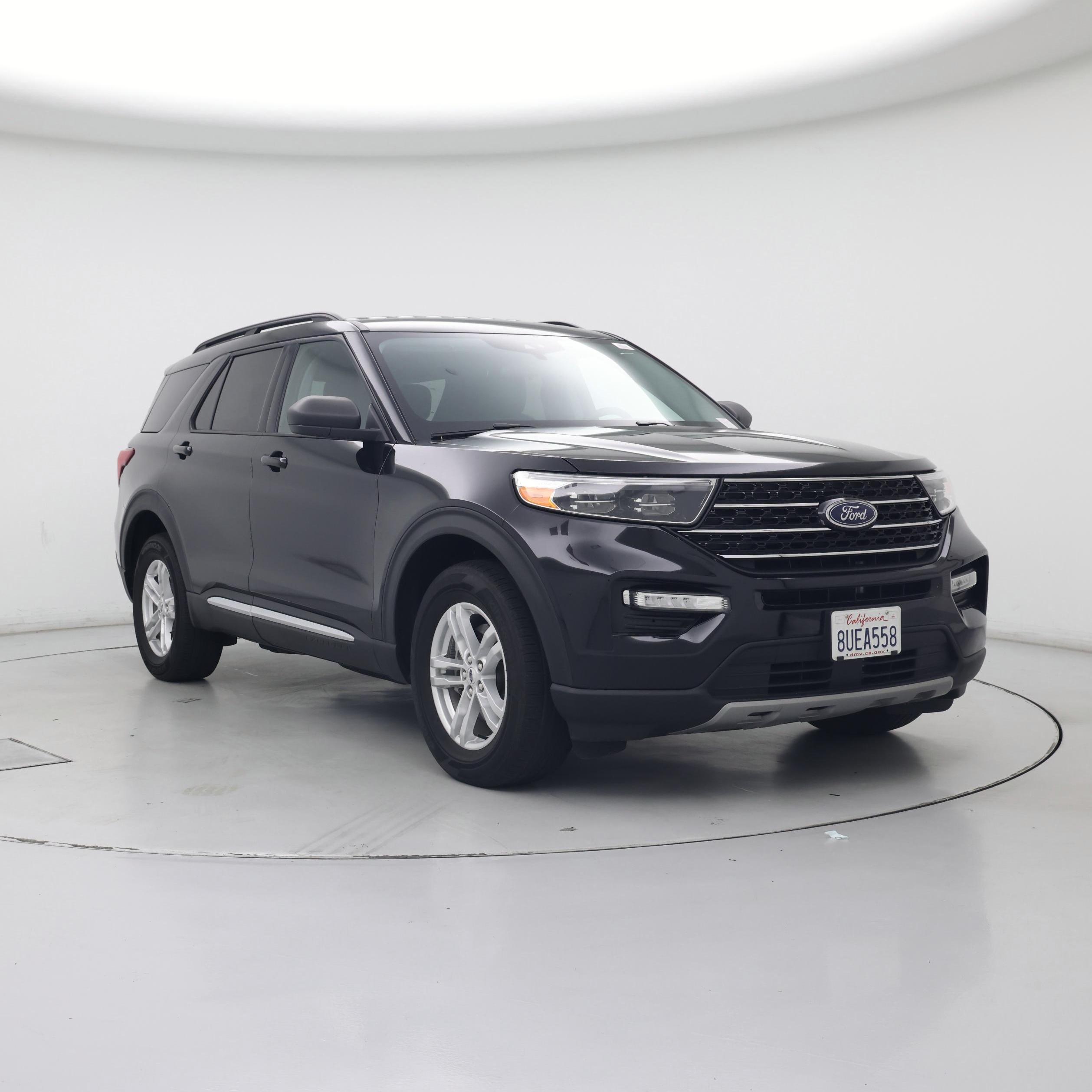 Black 2021 Ford Explorer SUV / Crossover All-Wheel Drive Automatic