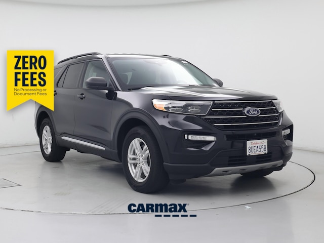 Black 2021 Ford Explorer SUV / Crossover All-Wheel Drive Automatic