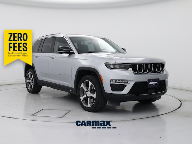 Silver 2023 Jeep Grand Cherokee 4xe SUV / Crossover Automatic
