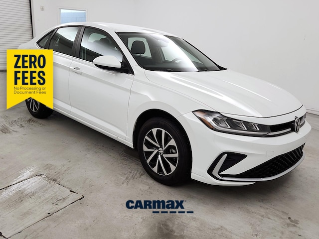 White 2025 Volkswagen Jetta S FWD Sedan Front-Wheel Drive Automatic