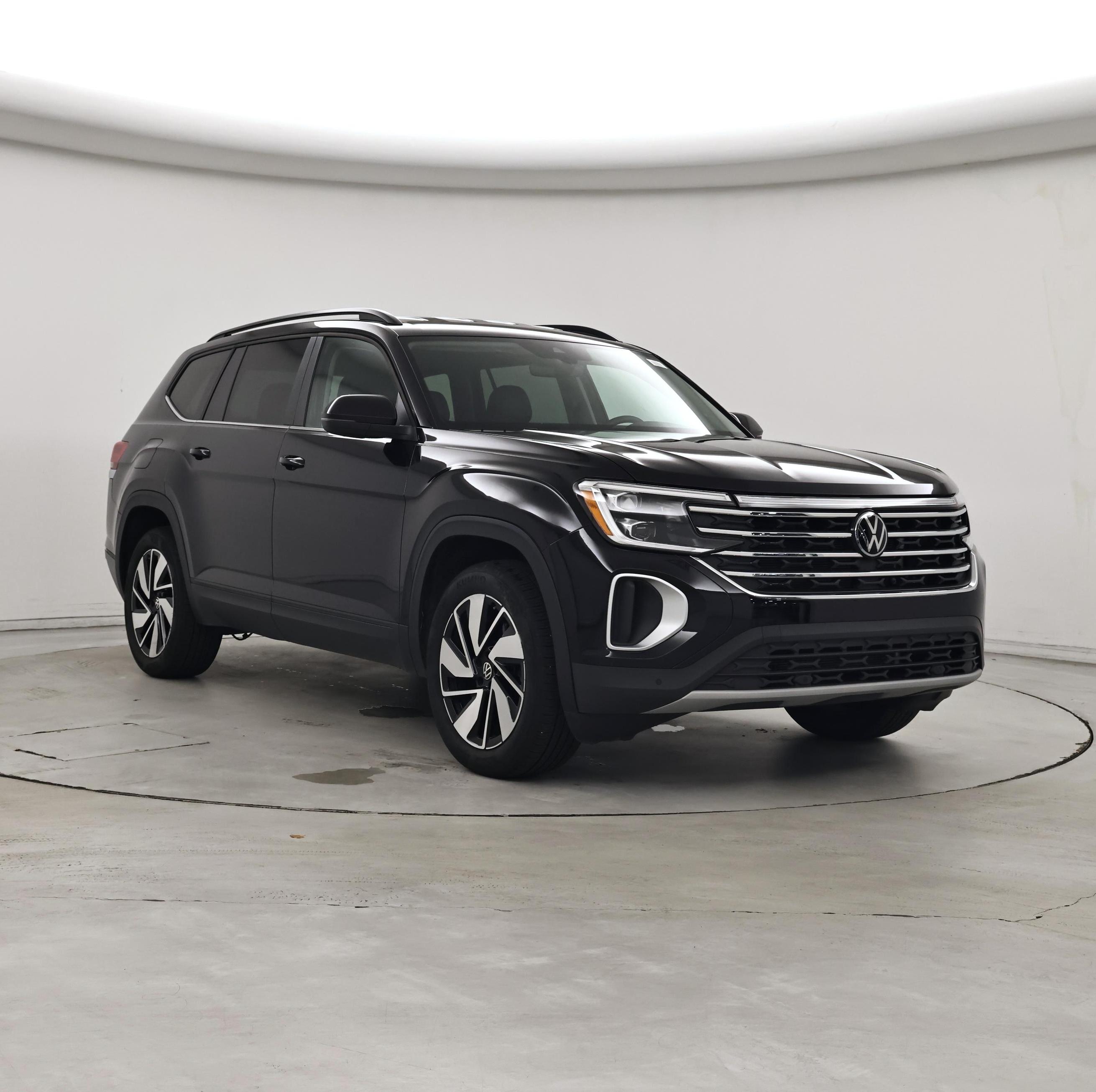 Black 2025 Volkswagen Atlas SE FWD with Technology SUV / Crossover Front-Wheel Drive Automatic