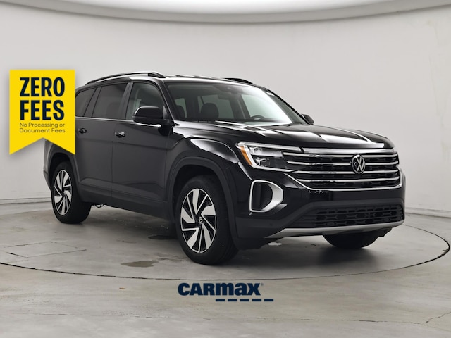 Black 2025 Volkswagen Atlas SE FWD with Technology SUV / Crossover Front-Wheel Drive Automatic