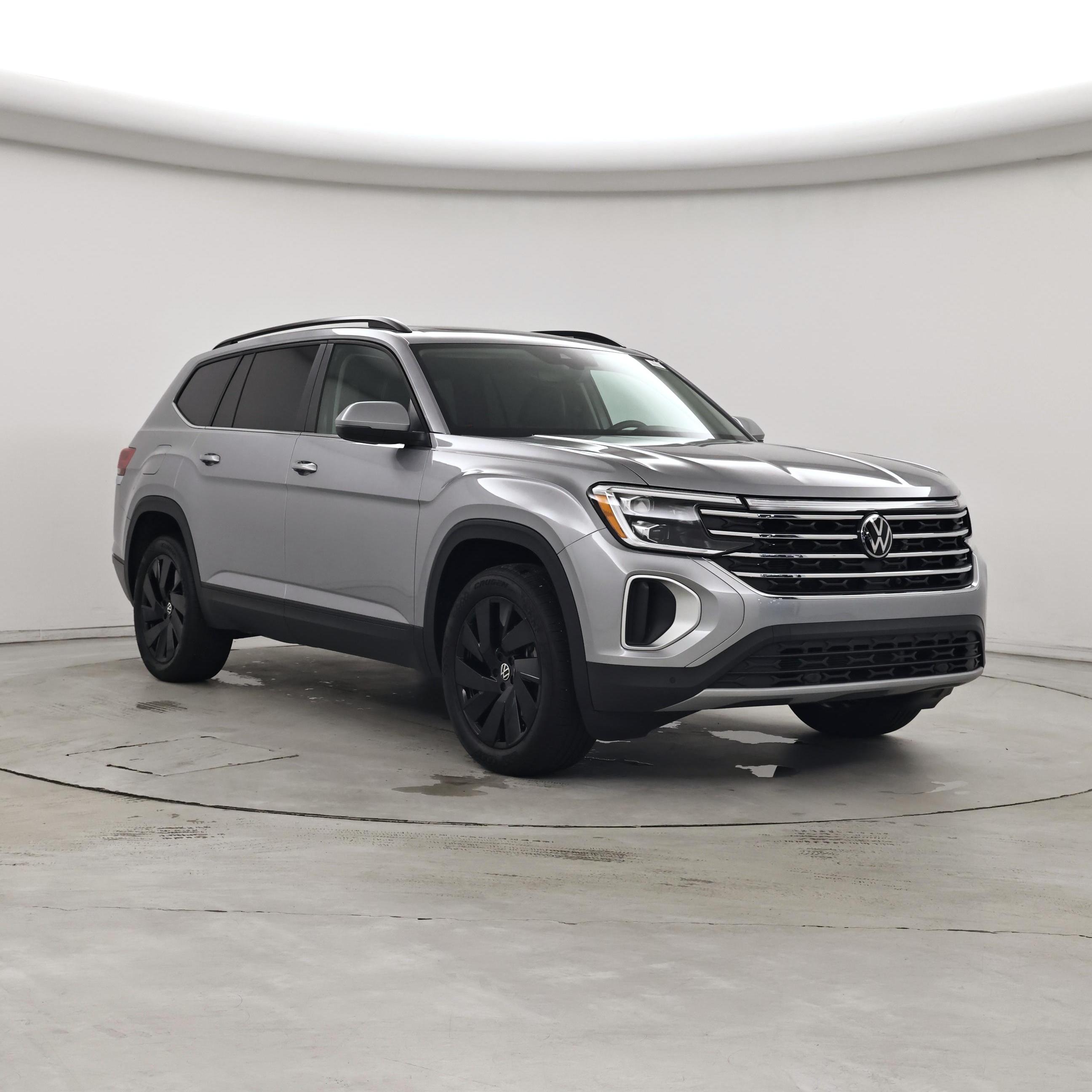 Silver 2025 Volkswagen Atlas SE FWD with Technology SUV / Crossover Front-Wheel Drive Automatic
