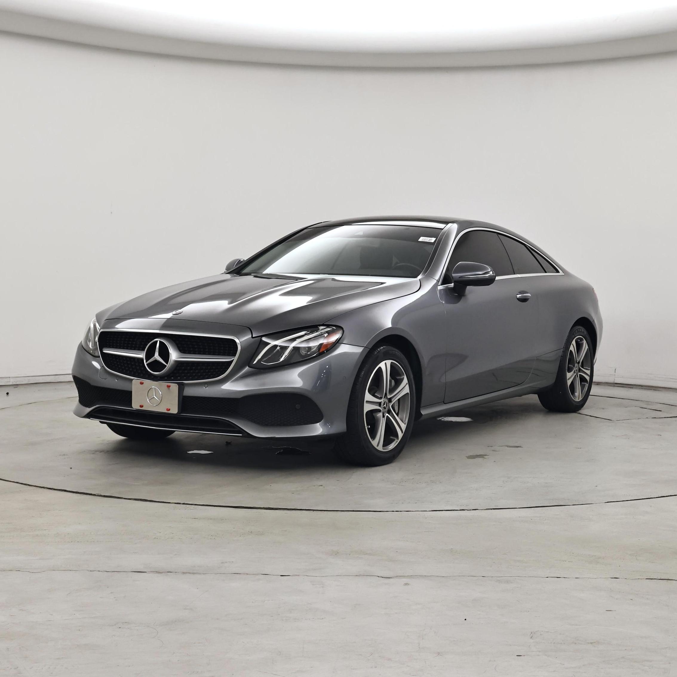 Gray 2018 Mercedes-Benz E-Class Coupe Rear-Wheel Drive Automatic